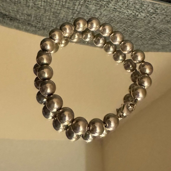 Tiffany and Co Beaded Bracelet Silver - Picture 7 of 9